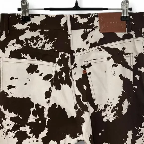 NWT MIAOU x Revolve | SZ M | Coastal Cowgirl Mid Rise Straight Leg Jeans Pants - Picture 9 of 11